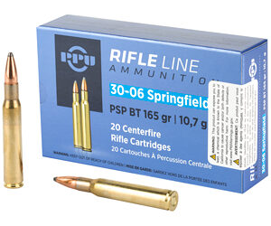 PPU .30-06 Springfield 165gr PSP 20rd Box (10/Case)