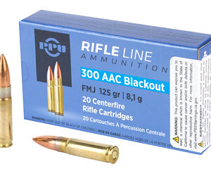 PPU .300 AAC Blackout 125gr FMJ — 20rd Box