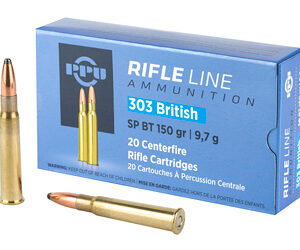 PPU PP303S1 .303 British 150gr SP BT – 20rd Box
