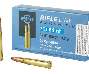PPU PP303S2 .303 British 180 gr SPBT – 20rd Box