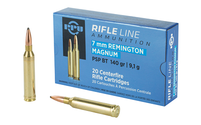 PPU 7mm Rem Mag 140gr PSP BT — 20rd Box