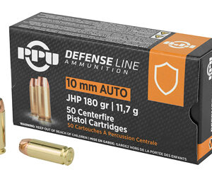 Prvi Partizan PPD10 10mm Auto 180gr JHP, 50 Rounds