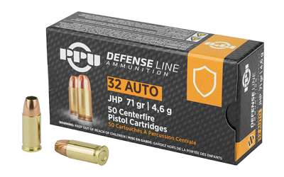 PPUPPD32A_1 PPU 32 ACP 71gr JHP – 50 Rounds