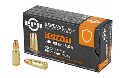 Prvi Partizan 7.62x25mm Tokarev 85 gr JHP 50rd Box