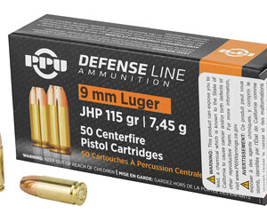 PPU PPD91 9mm Luger 115gr JHP 50rd