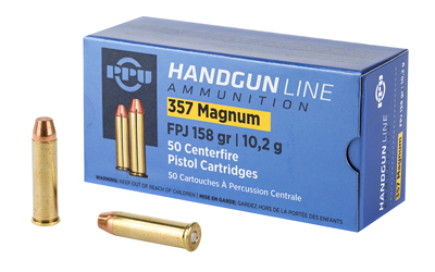 PPUPPH357MF_1 PPU Prvi Partizan .357 Magnum 158gr FPJ 50rd