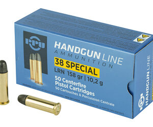 PPU (Prvi Partizan) .38 Special 158gr LRN — 50 Rounds