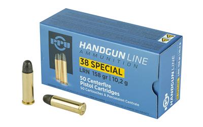 PPUPPH38SL_1 PPU (Prvi Partizan) .38 Special 158gr LRN — 50 Rounds