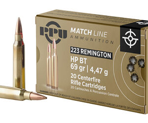 PPU PPM2231 .223 Rem 69 gr Match HPBT 20rd