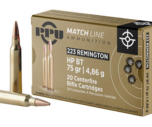 Prvi Partizan PPU .223 Rem 75gr Match HPBT – 20rd