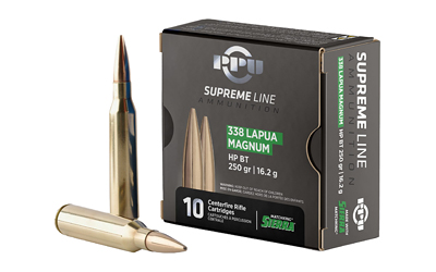 PPU Supreme .338 Lapua Magnum 250 gr Sierra MatchKing – 10rd