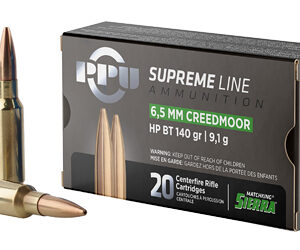 PPU Supreme 6.5 Creedmoor 140 gr MatchKing BTHP 20rd
