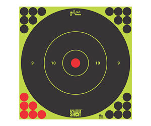 Pro-Shot SplatterShot Green Bullseye Targets — 5 Pack