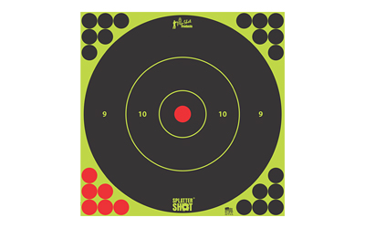Pro-Shot SplatterShot Green Bullseye Targets — 5 Pack