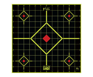 Pro-Shot SplatterShot 12″ Green Sight-In Target — 5-Pack