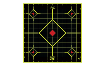 PRO12SI-GREEN-5PK_1 Pro-Shot SplatterShot 12″ Green Sight-In Target — 5-Pack