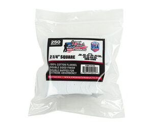 Pro-Shot 2.25 inch Square Cleaning Patches .38-.45 Cal – 250ct