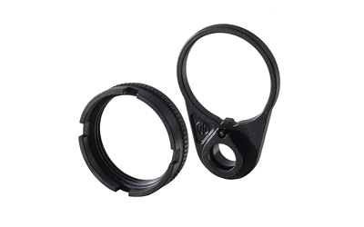 PWS Ratchet Lock Castle Nut & End Plate Set, Black