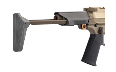 Q-ACC-HB-STOCKASSEMBLY_1 Q LLC Honey Badger Stock Assembly Gray, 2-Position