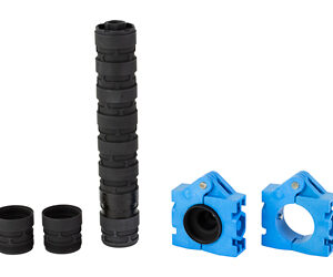 Q Erector .22 LR Suppressor 1/2-28 7.6in Black