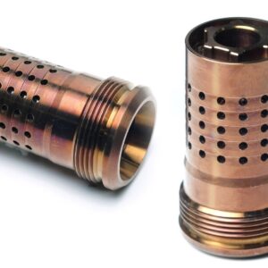 QCherryBomb-2 Q LLC Cherry Bomb Muzzle Brake 5/8-24 8.6 BLK