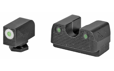 RA1B231G_1 Rival Arms Tritium Night Sights for Glock 17/19 — Low