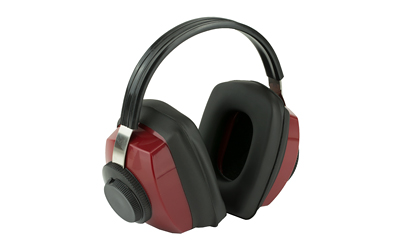 RADCP0300CS_1 Radians Competitor Earmuff – Red/Black, NRR 26 dB