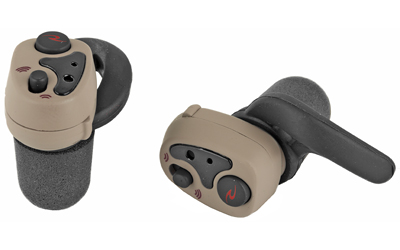 RADVX-NANO40_1 Radians Vertex Nano Wireless Earbuds Tan — 25 dB NRR