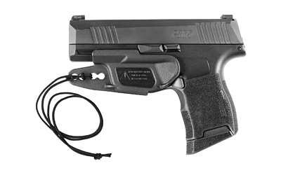 RCSVG2P365BKLAN_1 Raven Vanguard 2 Holster for Sig P365 — Black Lanyard