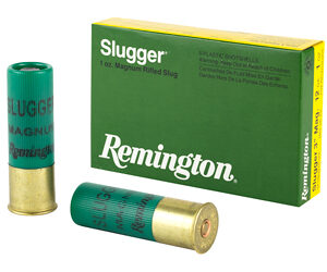 Remington Slugger 12ga 3in 1 oz Rifled Slug, 5rd
