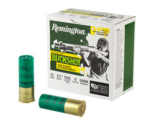 Remington Express Buckshot 12ga 2.75in 00 Buck 25rd
