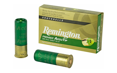 Remington Premier AccuTip 12ga 2.75″ 385gr Sabot Slug 5/Box