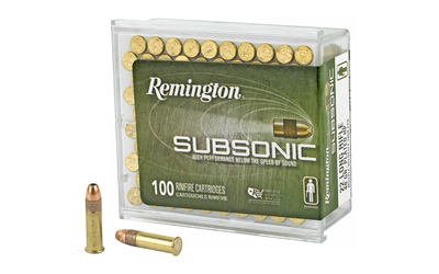 REM21137_1 Remington Subsonic .22 LR HP 100rd Box
