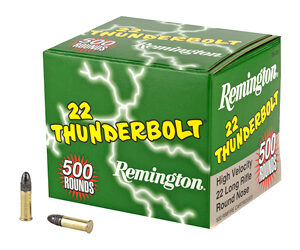 Remington Thunderbolt .22 LR 40 gr Round Nose – 500 rd