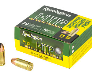 Remington HTP 9mm Luger 115gr JHP – 20rd