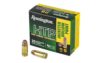 Remington HTP 9mm Luger +P 115gr JHP 20rd