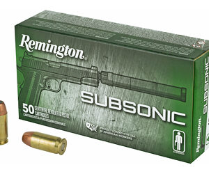 Remington Subsonic .45 ACP 230 gr FNEB 50 rd