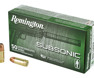 Remington Subsonic 9mm Luger 147gr FNEB 50rd