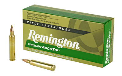 REM29218_1 Remington Premier AccuTip-V .204 Ruger 32 gr – 20 Rd Box