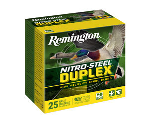 Remington Nitro-Steel Duplex 12ga 3″ 1-1/4 oz #2/#6