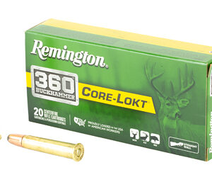 Remington Core-Lokt .360 Buckhammer 200gr SP — 20rd Box