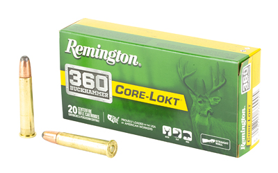 Remington Core-Lokt .360 Buckhammer 200gr SP — 20rd Box