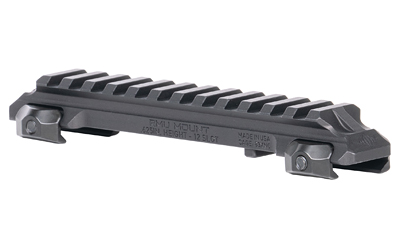 Reptilia RMU Mount 12 Slot 0.625 inch Black Picatinny Riser