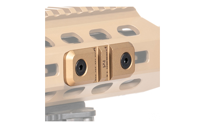 REP100-280_1 Reptilia Low Profile M-LOK Rail FDE 7075-T6 Aluminum