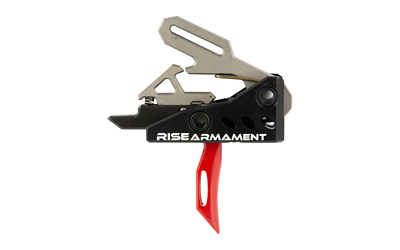 Rise Armament RA-535 3.5 lb Single-Stage AR Trigger (Red)
