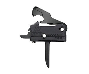 Rise Armament Rave PCC Flat Trigger — 3.5 lb Black Nitride