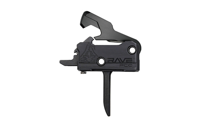 Rise Armament Rave PCC Flat Trigger — 3.5 lb Black Nitride