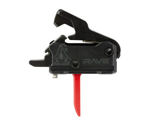 Rise Armament Rave PCC Flat Trigger – Red, Single-Stage