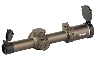 Riton 3 Tactix 1-8×24 30mm SFP Scope FDE
