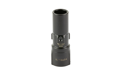 Rugged Obsidian45 3-Lug Adapter 9/16×24, Black